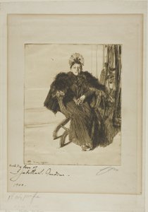 Isabella Gardner by Anders Leonard Zorn