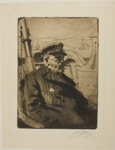 Kral Oscar II (İkinci plaka) by Anders Leonard Zorn