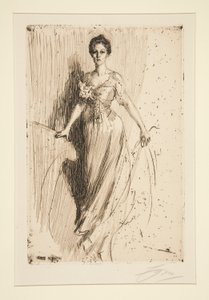 Bayan Ludman by Anders Leonard Zorn