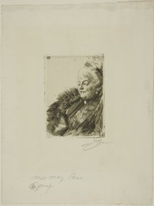 Mme Georges Mayıs II by Anders Leonard Zorn