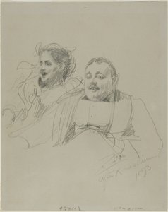 Bay ve Bayan Raymond Johnson by Anders Leonard Zorn