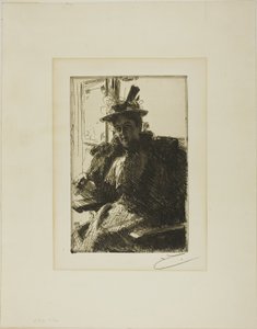 Bayan Zırh by Anders Leonard Zorn