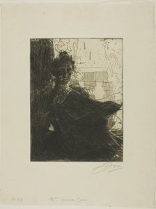Bayan Emma Zorn by Anders Leonard Zorn