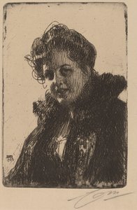 Bayan. Granberg by Anders Leonard Zorn