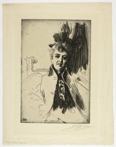 Bayan Potter Palmer by Anders Leonard Zorn