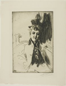 Bayan Potter Palmer by Anders Leonard Zorn