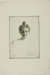 Bayan Runeberg by Anders Leonard Zorn