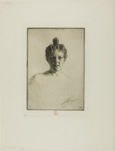 Bayan Runeberg by Anders Leonard Zorn