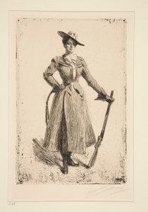 Bayan Thompson Seton by Anders Leonard Zorn