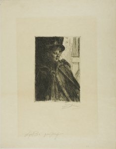Olga Bratt by Anders Leonard Zorn