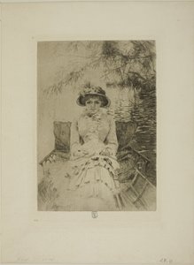 Thames üzerinde by Anders Leonard Zorn