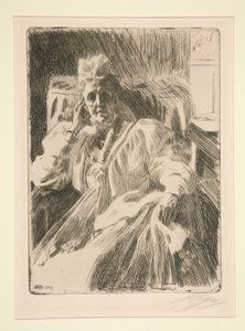 Kraliçe Sofya by Anders Leonard Zorn