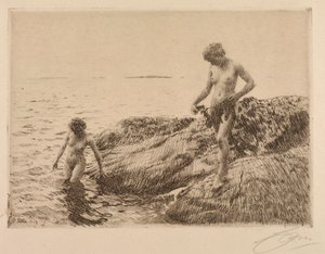 Denize Doğru Skerries by Anders Leonard Zorn