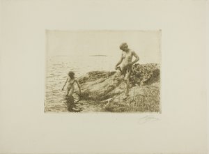 Denize Doğru Skerries by Anders Leonard Zorn