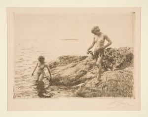 Denize Doğru Skerries by Anders Leonard Zorn