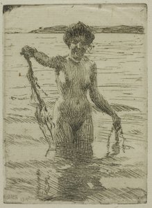 Deniz yosunu by Anders Leonard Zorn