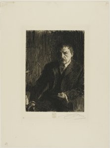 Otoportre 1904 I by Anders Leonard Zorn