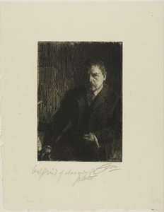 Otoportre 1904 I by Anders Leonard Zorn