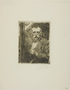 Otoportre 1911 by Anders Leonard Zorn