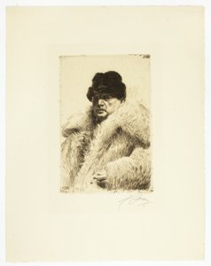Otoportre 1916 by Anders Leonard Zorn