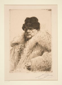 Otoportre 1916 by Anders Leonard Zorn