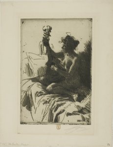 Hatıra veya Gitar by Anders Leonard Zorn