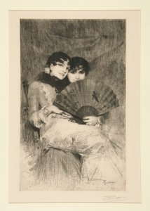 İspanyol Kızkardeşler by Anders Leonard Zorn