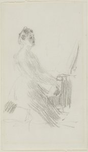 Ders çalışma by Anders Leonard Zorn