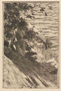 Büyük Yıkanan, 1895. by Anders Leonard Zorn