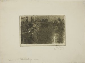 Büyük Bira Fabrikası by Anders Leonard Zorn