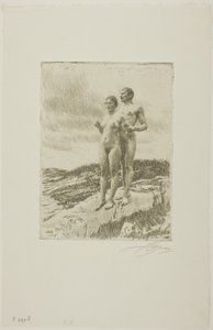 İki by Anders Leonard Zorn