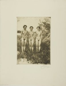 Üç Kızkardeş by Anders Leonard Zorn