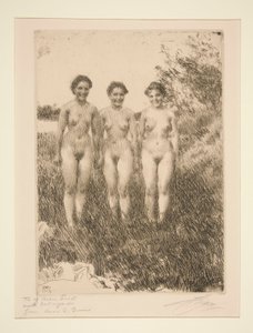 Üç Kızkardeş by Anders Leonard Zorn