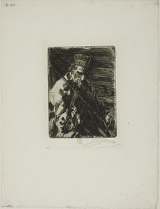 köy kemancısı by Anders Leonard Zorn