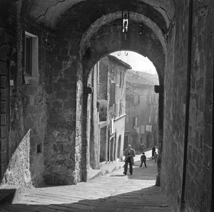 Abbadia San Salvatore, Siena, Toskana, İtalya