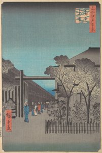 Kakuchu Shinonome, 4. ay, Yılan yılı 1857., 4. ay, Yılan yılı 1857. by Ando Hiroshige