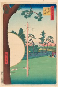 Takata Binme Alanları (Takata-no-baba) Seriden Yüz Ünlü Edo manzarası by Ando Hiroshige
