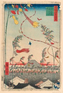 Tanabata Festivali ile Müreffeh Kasaba (Shichu han-ei, Tanabata matsuri) Seriden Edo
