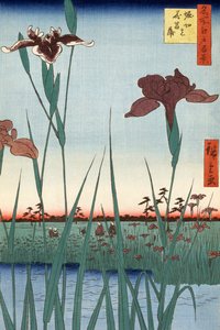 Horikiri s is r Den by Hiroshige Utagawa by Ando or Utagawa Hiroshige