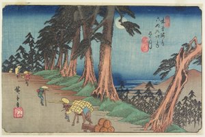 26 Mochizuki by Ando or Utagawa Hiroshige