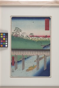 Doğu Başkentinde Ochanomizu (T?to: Ochanomizu) (renkli tahta baskı) by Ando or Utagawa Hiroshige