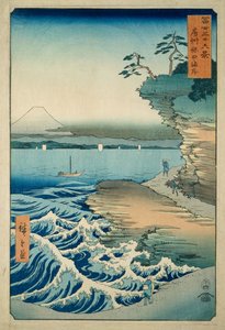 Awa Eyaletindeki Hota Sahili by Ando or Utagawa Hiroshige