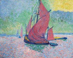 Kırmızı yelkenler by Andre Derain