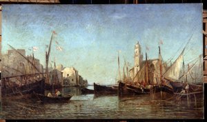 Martigues Görünümü by André Maglione