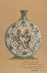Dans Eden Figürlü Vazo by André Metthey