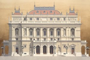 Hungarian Allami Operahaz, Budapeşte, Macaristan by Andras Kaldor
