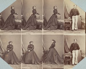 Kostümler V, 1863-67. by Andre Adolphe Eugene Disderi