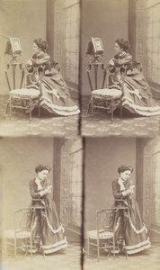 Dulare, Şubat 1865-75. by Andre Adolphe Eugene Disderi