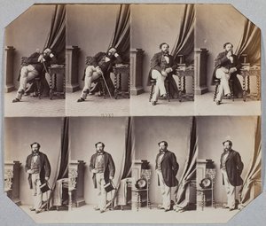 Napolyon Coste, 1859. by Andre Adolphe Eugene Disderi
