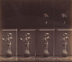 Hokkabaz Manoel, 1861. by Andre Adolphe Eugene Disderi